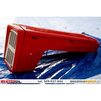 Maska standard lakierowana proszkowo URSUS C-360 CZERWONA